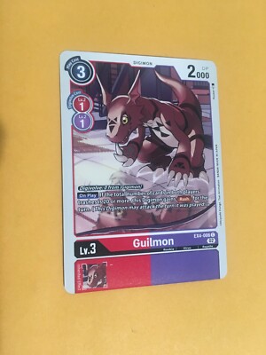 Guilmon EX4-006 C Digimon CCG | Alternative Being Near Mint
