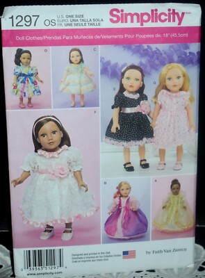 SIMPLICITY SEWING Pattern 1297 18