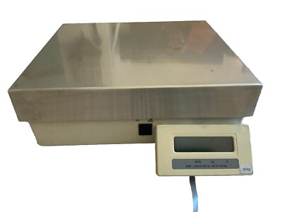Industrial Digital Scale Platform Scale 200lb Capacity LB/Kg 14 x 12-5/8 