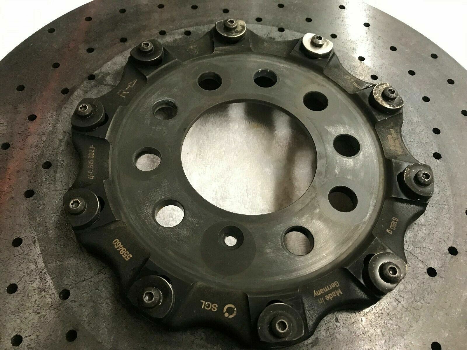 LAMBORGHINI AVENTADOR REAR RIGHT RH CCB CARBON CERAMIC BRAKE DISC OEM 470615602F