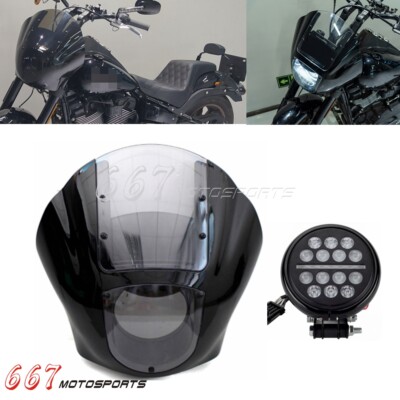 Fairing + Windshield + LED Headlight For Harley Low Rider S FXLRS 2020-2024