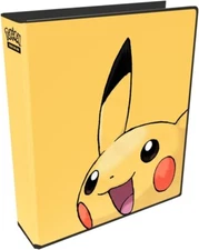Ultra Pro Pokemon - Pikachu - 2" Card Binder with D ring for 3-Ring Pages