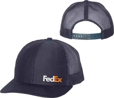 FedEx Cap Hat Flex FIT VISOR BEANIE FLAT BILL 210 Richardson 112