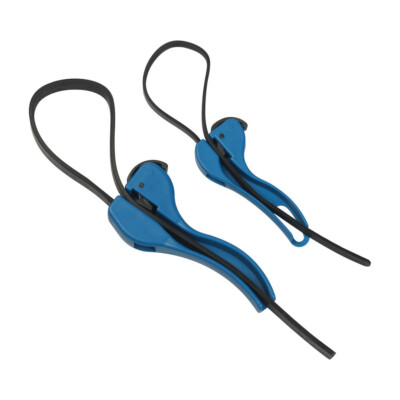 4 Inch Rubber Oil   Wrench Tool Universal Jar Opener 2Pcs Strap Wrench Set #F1