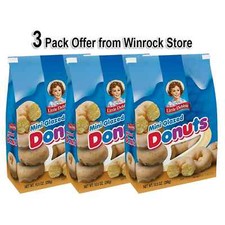 Little Debbie Glazed Mini Donuts, 10.5 oz 3 Pack Offer