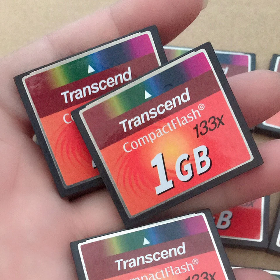 Transcend CF Memory Card 1GB 2GB 4GB 8GB 16GB 32GB 64GB 133x Compact Flash Card - Image 2 of 4