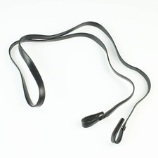 Unbranded - 1cm Wide Black - Vinyl Camera/Lens Case Strap - Vintage