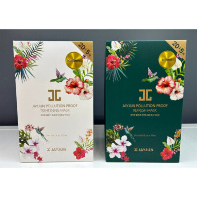 JAYJUN Pollution-Proof Tightening Mask / Refreshing Mask 20+5 sheets, KBeauty