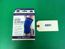 F.L.A Pro Lite Professional Grade Knee Support Knitted Pullover Small Blue 6991