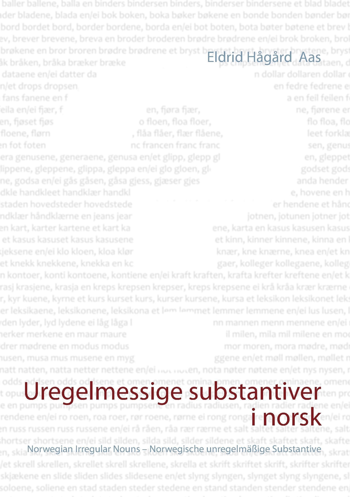 Thumbnail - Uregelmessige Substantiver I Norsk | Eldrid Hågård Aas | Taschenbuch |