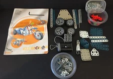 Meccano Design 3 Erector Set Model 6700 Motor Wheels Instructions