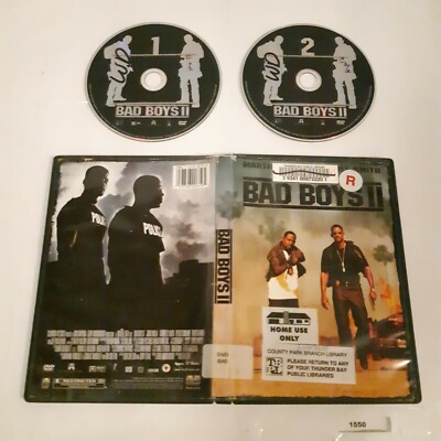 Bad Boys II (DVD)- WILL SMITH/MARTIN LAWRENCE