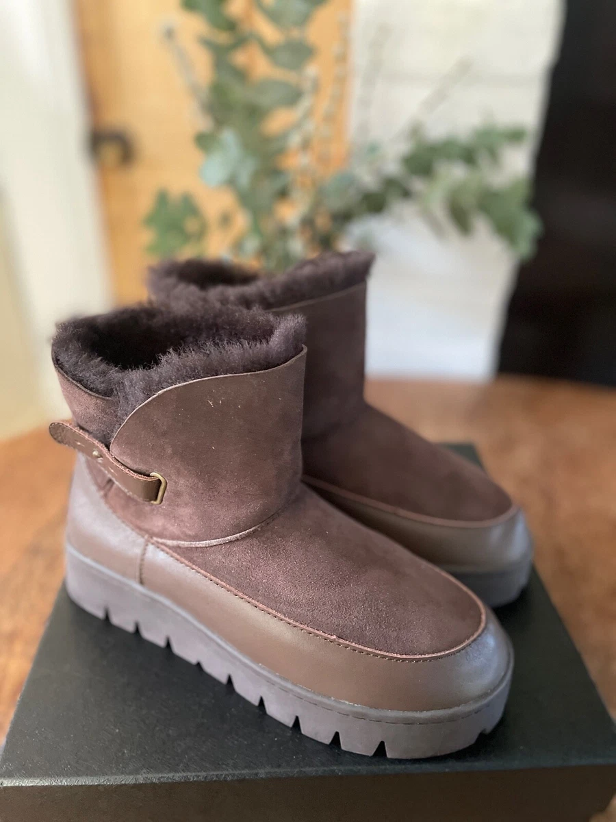 Leather and suede store ugg boots