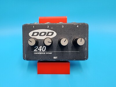 DOD 240 Resistance Mixer Guitar Effect Pedal Bass Instrument Splitter A/B USA