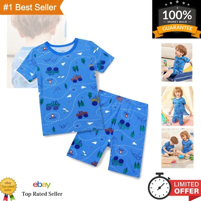 Gentle Bamboo Viscose Children's Pajamas - Snug-Fit Sets for Toddlers 2-8Y