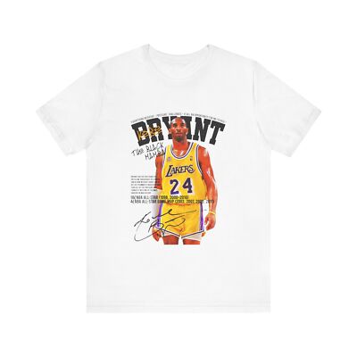 Kobe Bryant NBA Graphic Tee Shirt LA Los Angeles Lakers Basketball