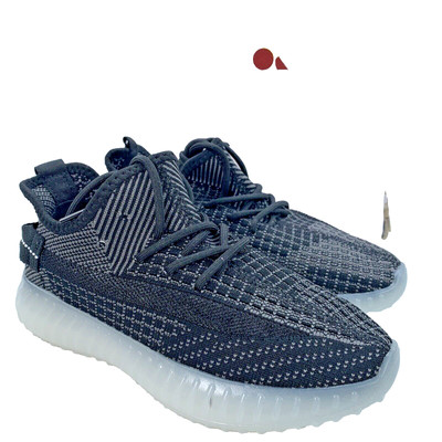 La Marey Strick Sneaker, Schnürschuhe, Low Top, Gr. UK 5, schwarz