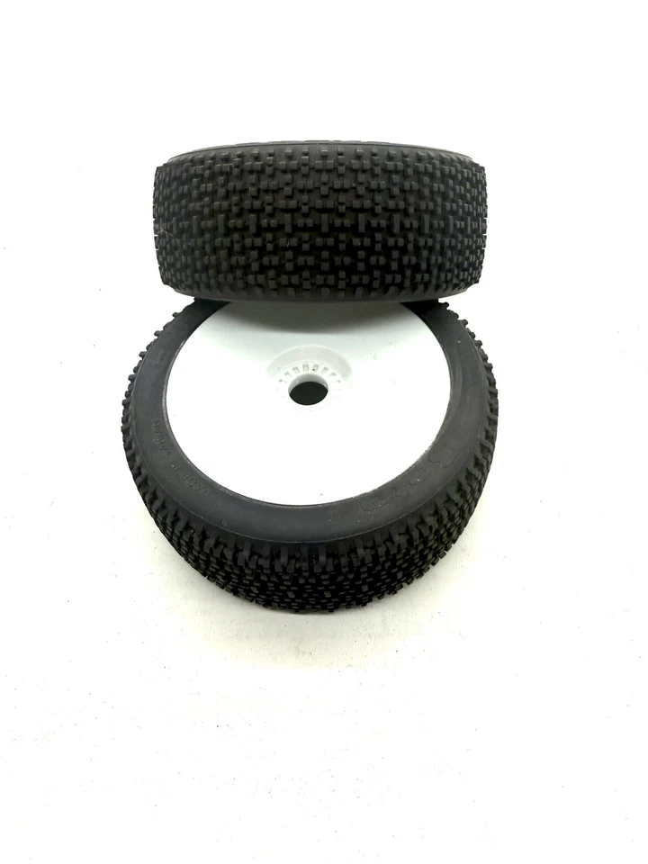 Used 1/8 Beta Enforcer 4WD Buggy Wheels & Tires (2) - Image 4 of 4