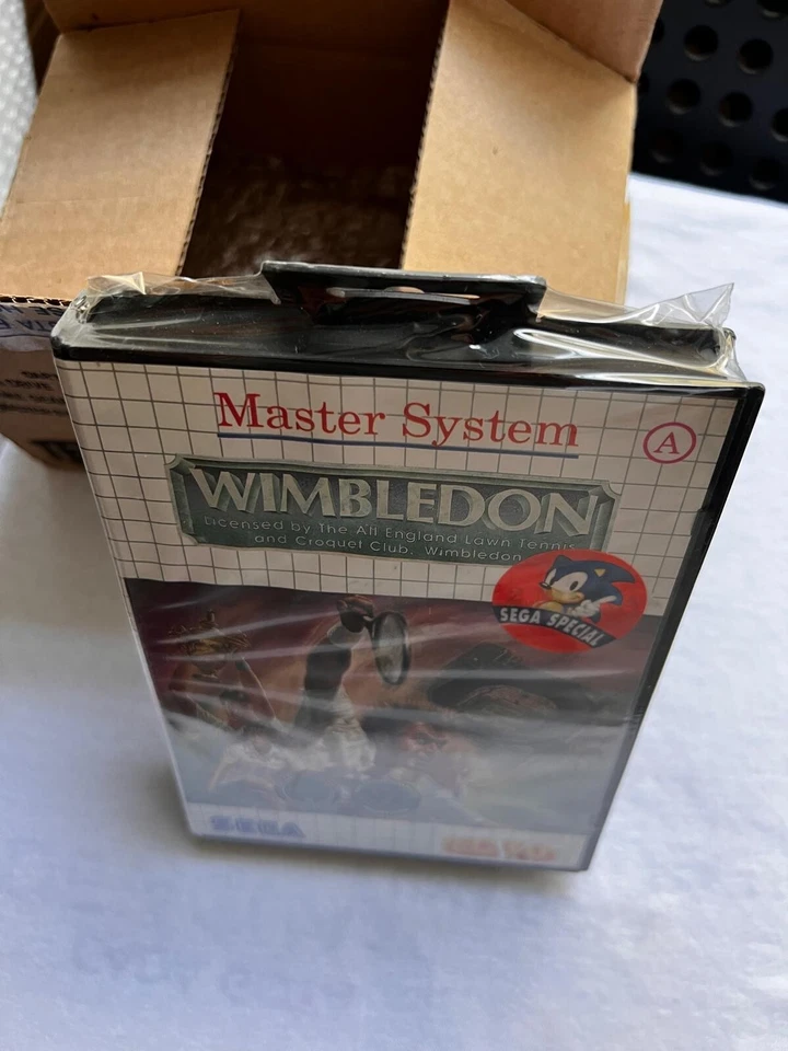 Wimbledon Sega Master System Tec Toy Brasil FREE REGION New Sealed W/ Carton Box - Image 4 of 4