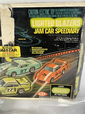 TCR Super Jam Can-Am Race Set - Ideal Toys 1979 Slotless Track