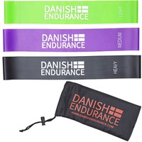 Resistance Loop Exercise Bands By Danish Endurance (3 Pack) // Ideal For Exer... on sale Resistance Loop Exercise Bands By Danish Endurance (3 Pack) // Ideal For Exer... on sale