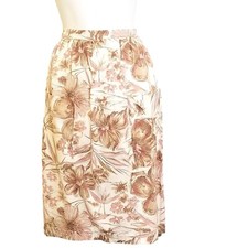 Half Apron Vintage Handmade Floral Pockets Cottagecore Garden Farm Chore