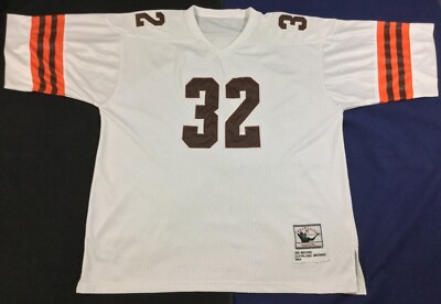 Vintage Cleveland Browns Jim Brown #32 Football-NFL Mitchell