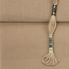 Legacy Linen 38ct Irish Coffee Linen cross stitch embroidery 18 x 35