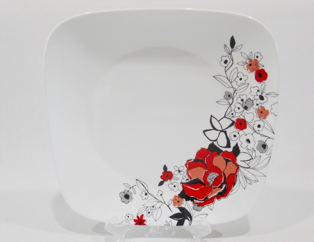 ❤️ NEW Corelle Square CHELSEA ROSE Choose: DINNER or