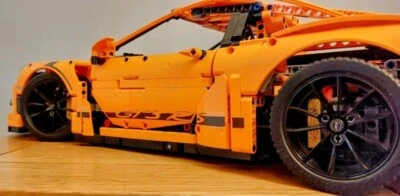 Lego Porsche GT3 RS 42056 Custom Tür und Spoiler Aufkleber Set "GT3 RS Stripe"