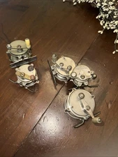 Vtg. Fishing Reels “Hendrix” And Unknown Reels Complete Good Condition