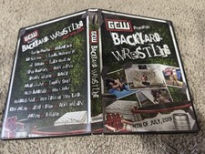 GCW Game Changer Wrestling Backyard Wrestling 2019 DVD Joey Janela Hardcore