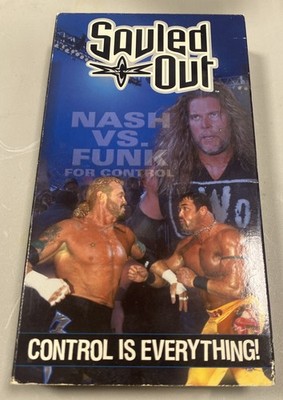 WCW Souled Out 2000 VHS 2000 Nash, Funk, DDP, Benoit, Sid, Booker