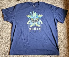 Dallas Wings The Nike Tee Loose Fit Skyline Logo Tshirt Size XXL 2XL Nwot