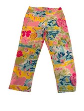 Lilly Pulitzer CALIFORNIA White Label Pants size 8 Fast Shipping LILLYWOOD