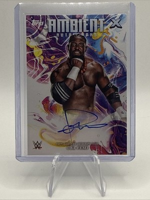 2025 Topps Exalted WWE OBA FEMI Ambient Autographs NXT #APA-OBA