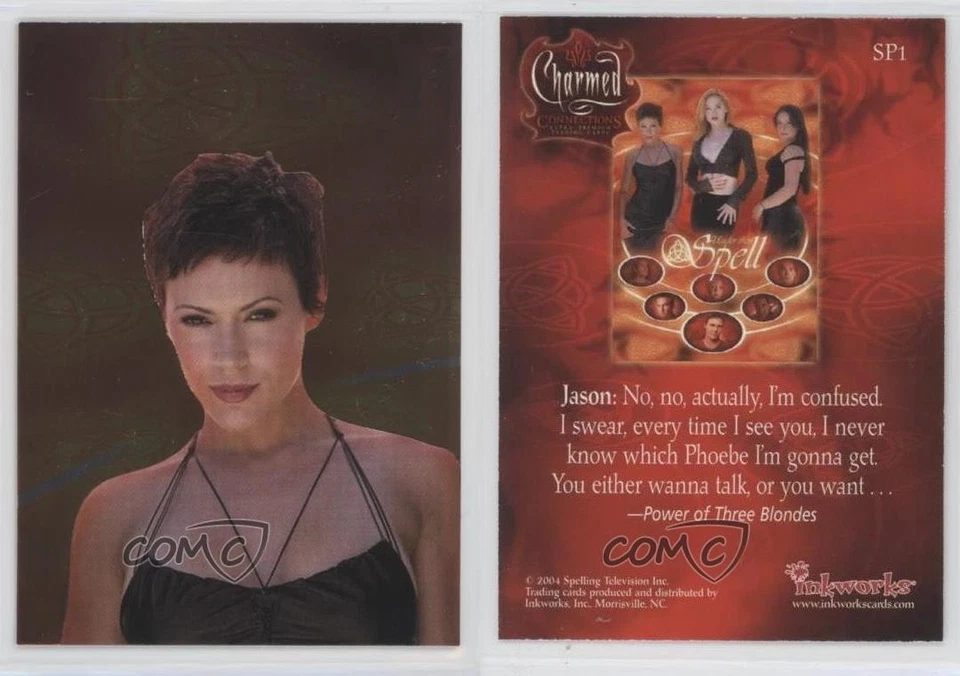 2004 Inkworks Charmed: Connections Spell Puzzle Spell #SP1 b7b - Image 3 of 3