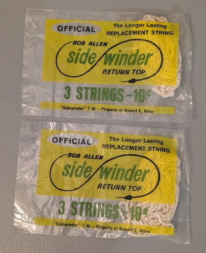 Bob Allen Side Winder - Replacement String for Return Top Yo Yo Lot - Sealed NOS