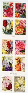 2016 Botanical Art Ten US Postage Stamps Booklet Scott #5042 51 MINT