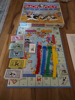 Vintage1990 Monopoly Junior Game by Parker Brothers Complete Great Condition! 