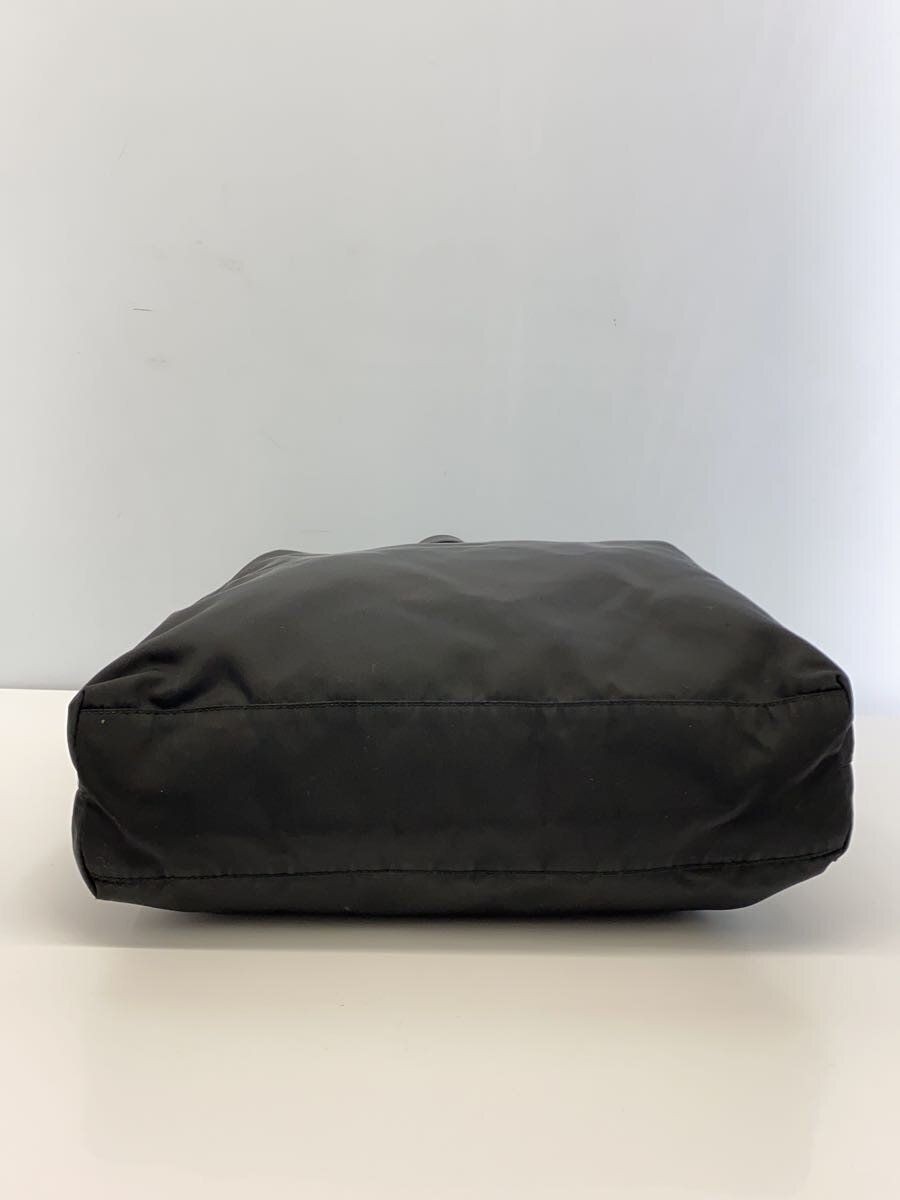 PRADA Tote Bag Nylon Black Solid Used - image 4
