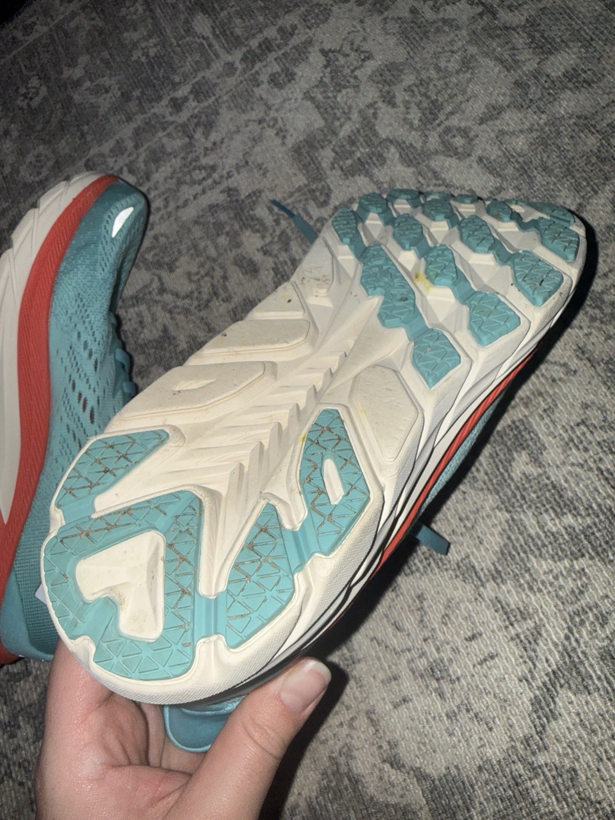 Hoka One One Womens Clifton 8 1119394 AEBL Blue Running Shoes Sneakers Size 7 thumbnail 6