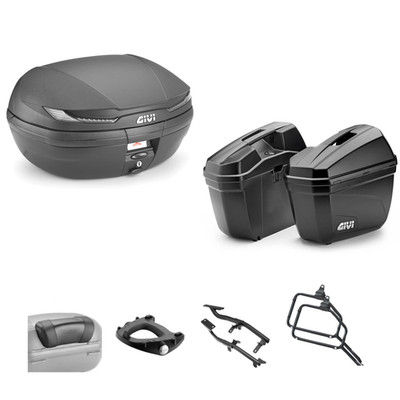 GIVI Kit Koffer V45NT + E22N für Honda XL TRANSALP 750 2023-2024
