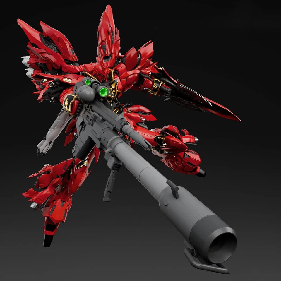 HIPLAY Comet Tech Crimson Triple Speed Sinanju 1/100 Scale Model Kit - Bild 3 von 4