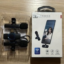 K9 Wireless Microphone type-c clip-on for Android or iPhone Smartphone Tablet