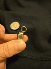 Vintage Sterling Silver Mexico. 925 Onyx Pendant Signed 14 Grams — photo 2