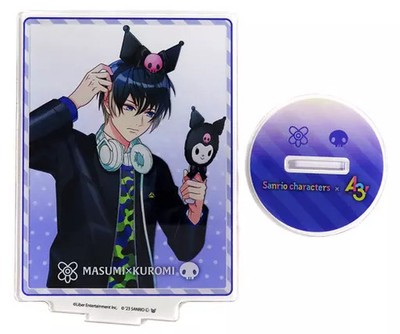 09. Masumi Usui x Kuromi (official illustration) Acrylic stand ''A3! x Sanrio