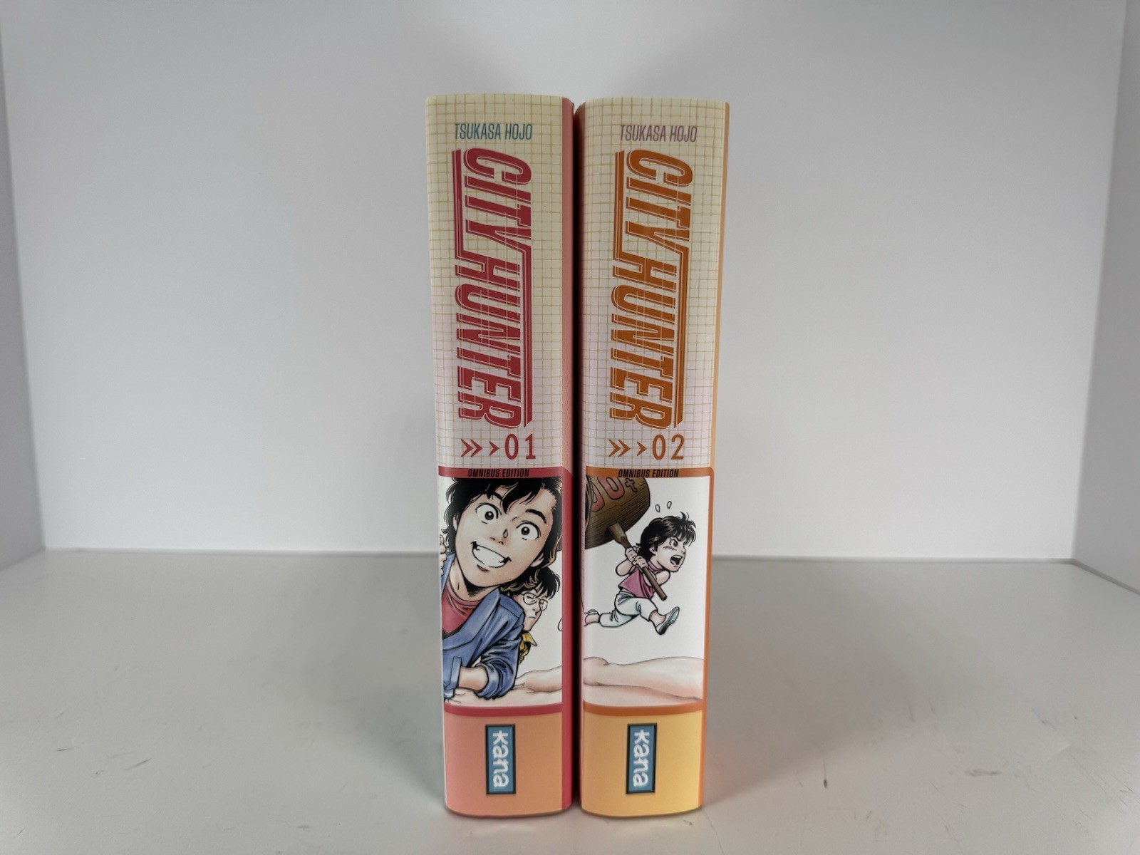 City Hunter Omnibus Volumen 1 y 2 Manga Inglés Tsukasa Hojo