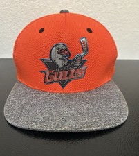 Zephyr San Diego Gulls AHL Hockey Adjustable Snapback Cap Hat Adult