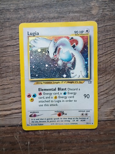 Lugia Pokémon Card